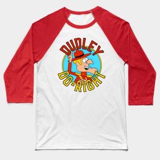 Dudley Do-Right - Rocky Bullwinkle Baseball T-Shirt